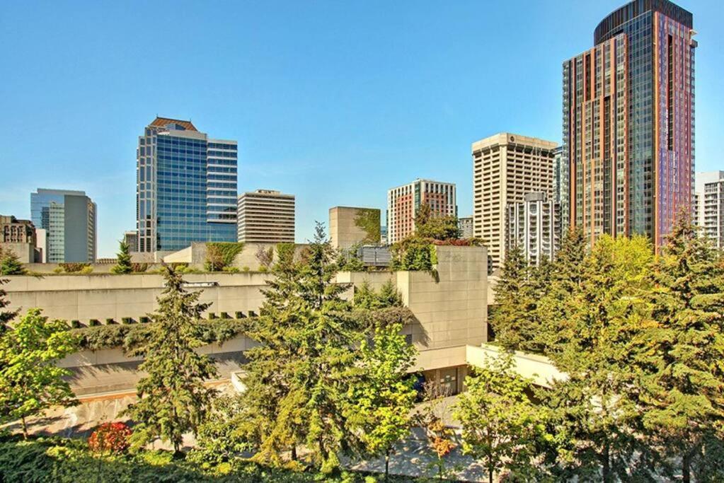 Vibrant Downtown, King Bed, Work Desk & Kitchen Seattle Exterior foto