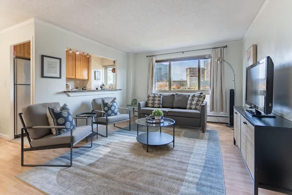 Vibrant Downtown, King Bed, Work Desk & Kitchen Seattle Exterior foto